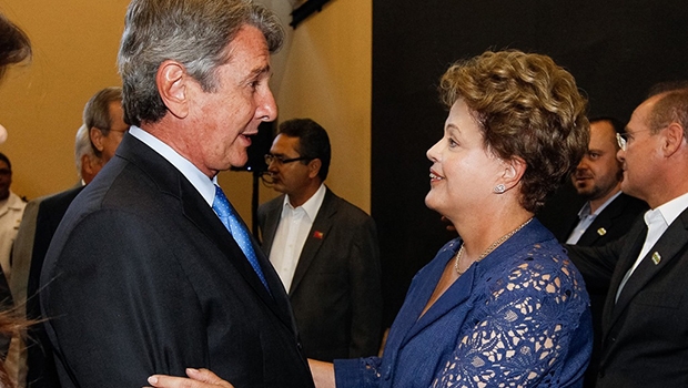 Ex-presidente Collor de Mello e presidente Dilma Rousseff: incompetência e corrupção são a marca deles