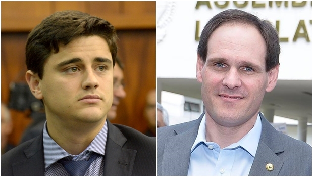 Deputados Diego Sorgatto e Lissauer Vieira deixam o PSD e se filiam à Rede Sustentabilidade | Fotos: Marcos Kennedy e reprodução / Facebook 