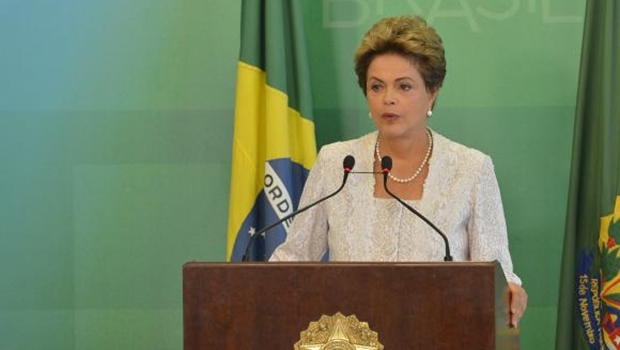 Presidente Dilma durante o anúncio | Foto: Antônio Cruz / ABr