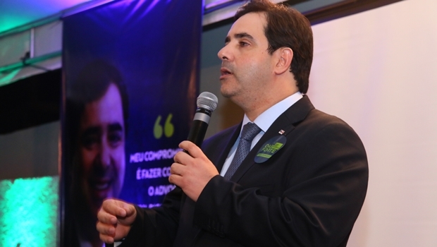 Flávio Buonaduce durante a campanha | Foto: Fernando Leite / Jornal Opção 