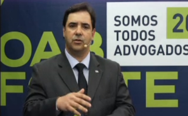 Candidato Flávio Buonaduce defendeu gestões da OAB Forte e a renovação | Foto: reprodução / TV Metrópole 