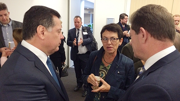 Marconi Perillo participou, em Roterdã, de seminário | Divulgação