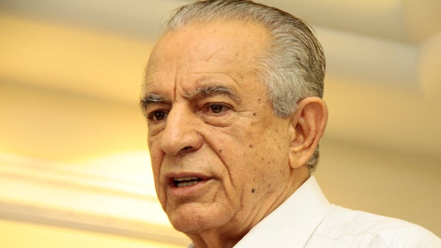 Iris Rezende, de 81 anos: o peemedebista-sênior deu sua contribuição para o desenvolvimento de Goiás, mas agora, como sugerem os próprios peemedebistas, chegou o momento de abrir espaço para o novo. Só tem força em Goiânia | Fernando Leite/Jornal Opção