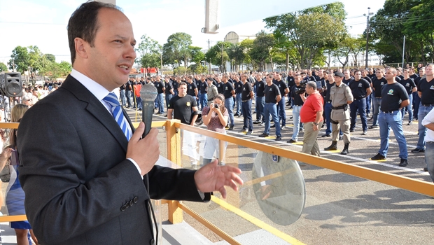 Secretário Joaquim Mesquita quando ainda era titular da Segurança Pública | Foto: Eduardo Ferreira 