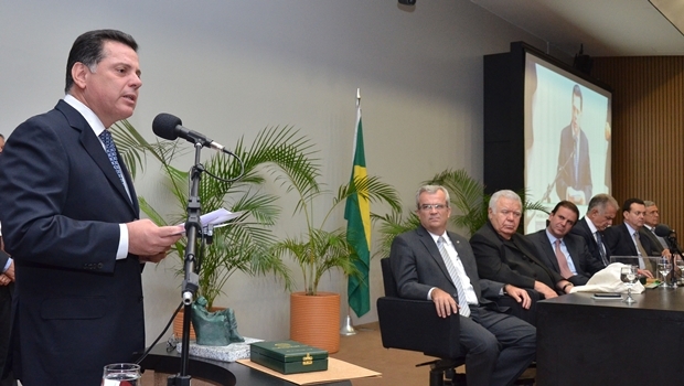 Governador Marconi durante discurso | Foto: Eduardo Ferreira 