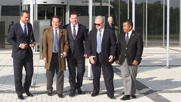 Governador e a comitiva goiana na Holanda | Foto: Wagnas Cabral