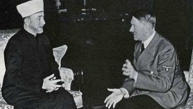 Mufti Haj Amin al Husseini e Adolf Hitler: sócios no terror nazista