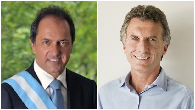 | Foto: Reprodução Governo de Buenos Aires (Scioli) e Prefeitura de Buenos Aires (Macri)