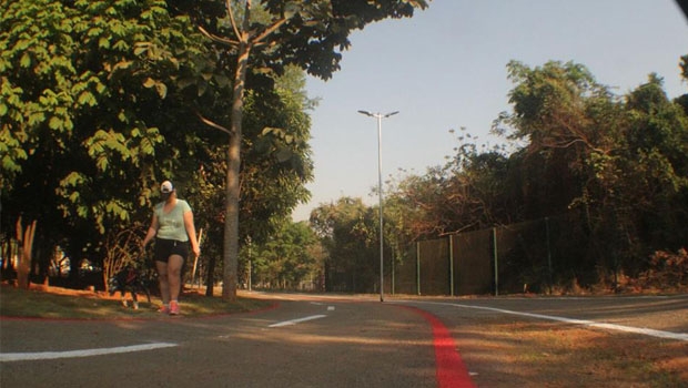 Parque Ambiental Macambira, entregue na semana passada: obra chave de complexo que mudará a face de Goiânia | Divulgação/Twitter
