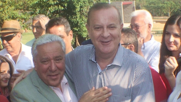 Vilmar Rocha e o prefeito Paulo Garcia: parceria entre Estado e prefeitura | Foto: Humberto Silva 