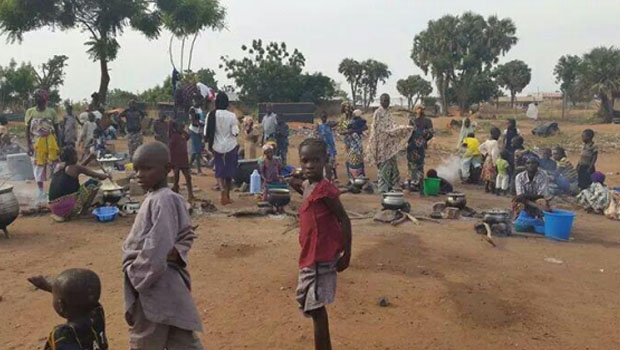 Refugiados nigerianos, expulsos de suas casas pela violência dos extremistas do Boko Haram: nada mais que estatísticas