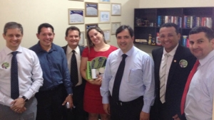 Buonaduce recebe apoio do escritório do promotor Rivael Alves Borges