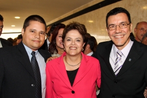 Edward Madureira e Dilma Rousseff edward_e_dilma