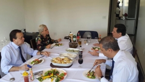 Jovair Arantes e Marconi Perillo e Cristiane Brasil e José Eliton