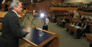 Luiz Bittencourt na Câmara de Goiânia em novembro de 2015