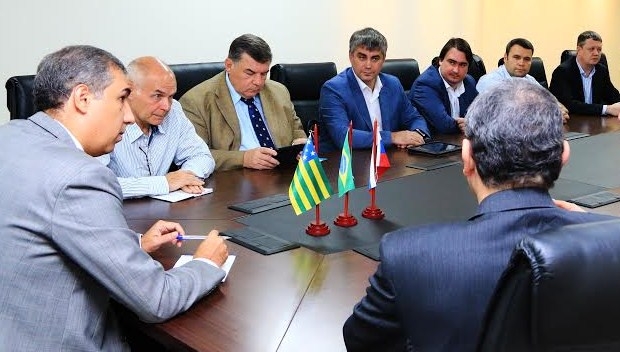 Vice-governador e secretário de Desenvolvimento (SED), José Eliton recebeu comitiva | Foto: Divulgação