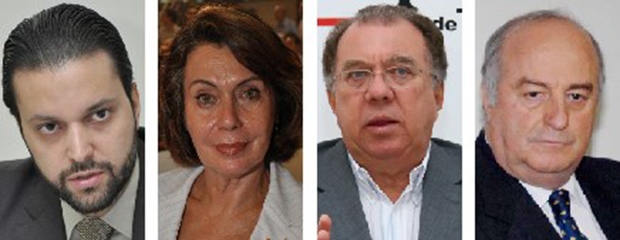 Alexandre Baldy, Onaide Santillo, Frederico Jayme e Ridoval Chiareloto: os nomes tucanos postos para a sucessão municipal no ano que vem