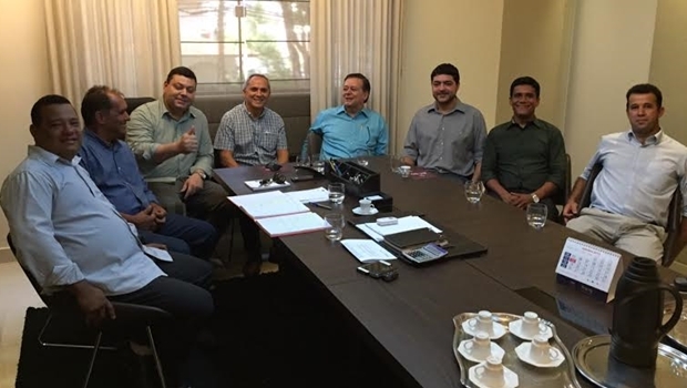 Luiz Bittencourt se reúne com cúpula do PMN | Foto: divulgação