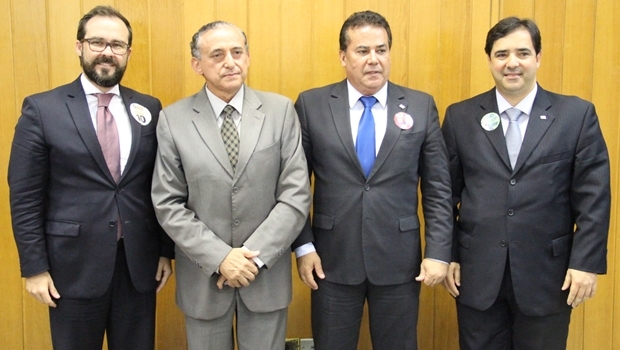 Lúcio Flávio, Anselmo Pereira, Enil Henrique e Flávio Buonaduce | Foto: Alberto Maia 