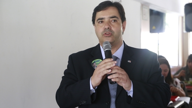 Buonaduce durante almoço 