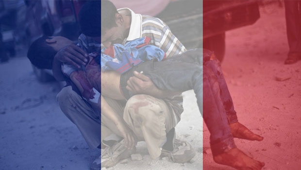 Desde seu início, a guerra civil na Síria mata por dia, em média,o mesmo número de mortos na sexta-feira 13 de Paris