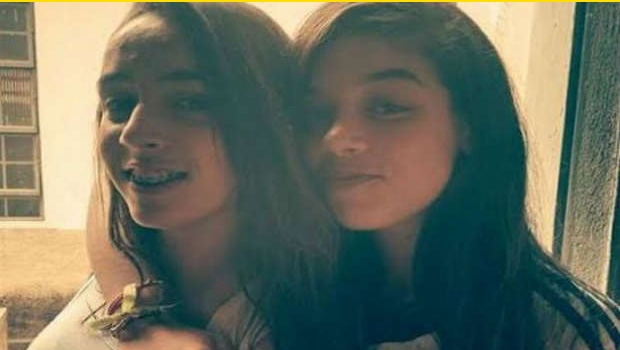Adolescentes Lara e Jéssica agora são amigas | Foto: Reprodução/Facebook