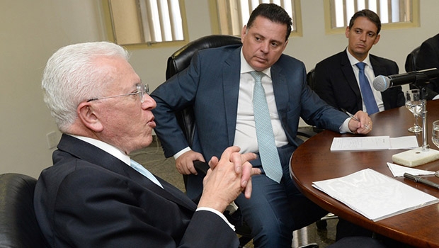 Roberto Mangabeira Unger, Marconi Perillo e Thiago Peixoto: filósofo e teórico social de Harvard contribui para formular política estratégica desenvolvimentista para o Centro-Oeste brasileiro