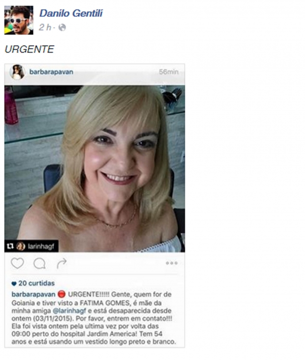 Humorista Danilo Gentili repercutiu caso 