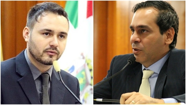 Vereadores Mizair Lemes Júnior e Wellington Peixoto | Foto: Câmara de Goiânia 