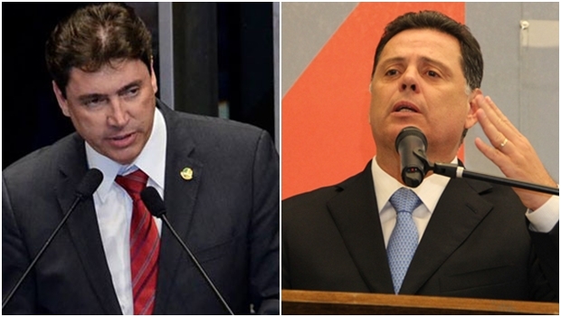 Sernador Wilder Morais e governador Marconi Perillo | Fotos: Facebook/ Humberto Silva