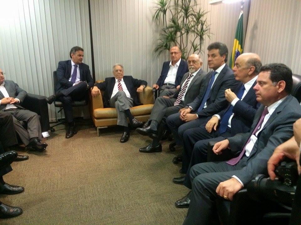 FHC e governadores em Brasília