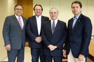 Mabel e Michel Temer