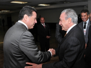 Michel Temer e Marconi