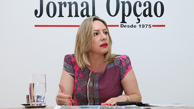 Adriana Accorsi: “É necessário que criemos uma segurança comunitária, que esteja próxima e conheça a população em sua realidade nos bairros” | Fernando Leite/Jornal Opção