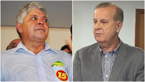Alcides Rodrigues e Paulo Garcia: o prefeito petista pouco tem a ver com o ex-governador, pois é mais ativo, moderno e começa a deslanchar  | Fotos: Jornal Opção
