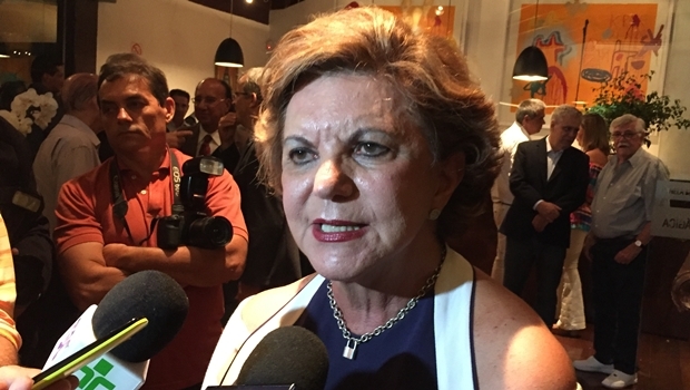Senadora Lúcia Vânia durante evento na última quinta-feira | Foto: Alexandre Parrode / Jornal Opção 