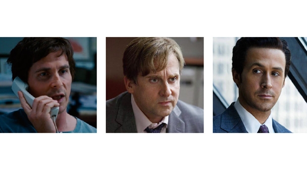 Os atores Christian Bale, Steve Carell e Ryan Gosling brilham em “A Grande Aposta”, filme que descortina, de maneira competente, a crise americana de 2008. Poucos perceberam o buraco negro do mercado financeiro