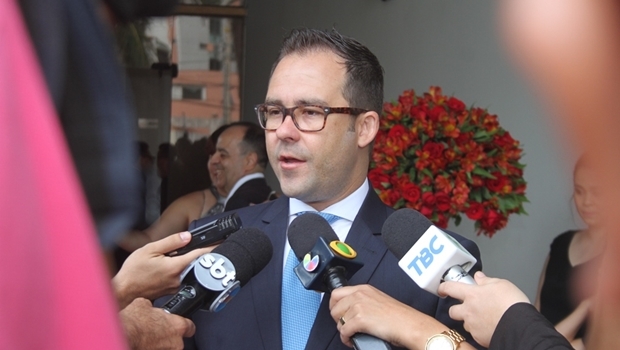 Lúcio Flávio foi empossado como presidente da OAB-GO na manhã desta sexta-feira (1º/01) | Foto: Leo Iran