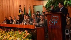 Governador Marconi Perillo (PSDB) afirmou que Judiciário é uma "âncora" da sociedade durante a crise | Foto: Gabinete de Imprensa