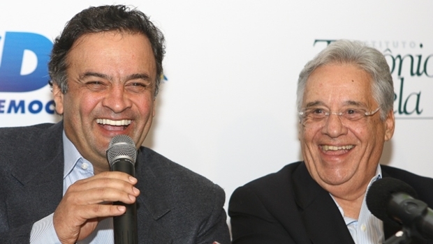 Aécio Neves e Fernando Henrique Cardoso | Foto: reprodução / PSDB
