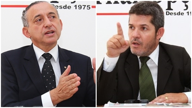Anselmo Pereira e Delegado Waldir | Montagem/Jornal Opção