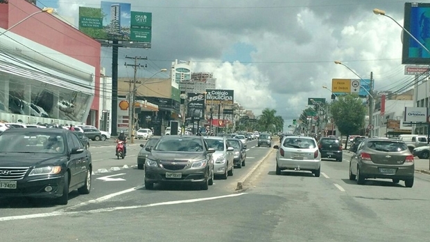 Avenida 85 depois de conclusão das obras |Foto: Reprodução/ Twitter SMT