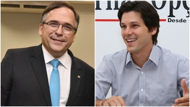 Sandro Mabel e Daniel Vilela | Fotos: reprodução / Jornal Opção