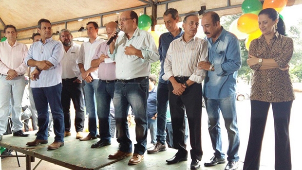 Secretários, vereadores da base e o presidente da Câmara foram vistos no aniversário de Edilberto Dias | Reprodução/Twitter