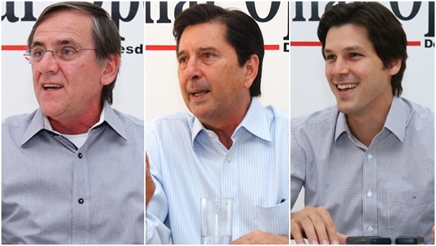 Antônio Gomide, Maguito e Daniel Vilela: união de Anápolis, Aparecidade de Goiânia e capital contra a base aliada