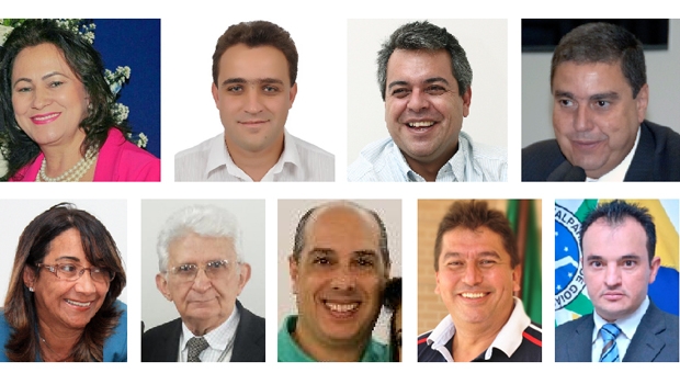 Cida do Gelo, Daniel do Sindicato, Ernesto Roller, Marcelo Melo, Sônia Chaves, Padre Getúlio, David Lima, Claudiênio e Pábio Mossoró | Foto: Fotos: Divulgação