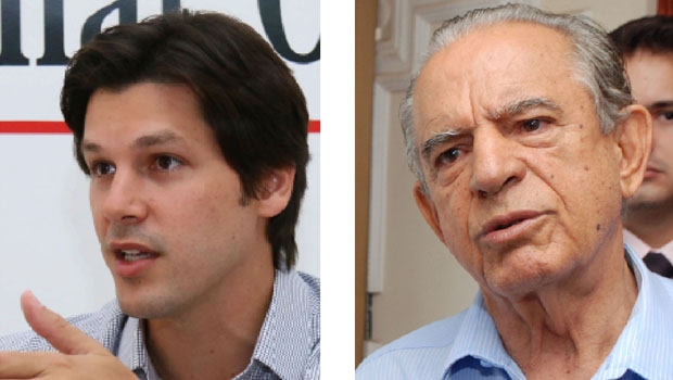 Daniel Vilela e Iris Rezende: a batalha entre os dois é a luta de substituição do velho pelo novo; e um terá de sair de cena