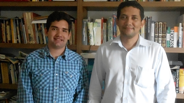 Darlan Braz e Lyon Lima visitaram o Jornal Opção | Foto: Euler de França Belém