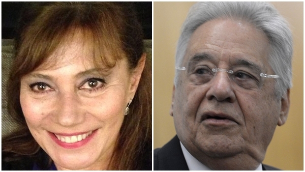 Ex-presidente manteve relacionamento extraconjugal com a jornalista na década de 1980 | Fotos: Twitter/Agência Brasil