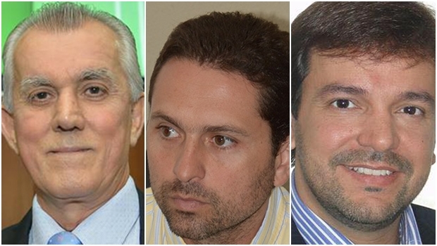 Victor Priori: pode entrar na disputa pelo PSDB; Leandro Vilela: pré-candidato pelo PMDB; Vinicius Maia: pré-candidatura oficializada pelo PTC